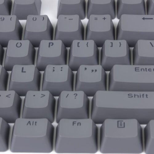 Grey Keycaps PBT Backlit 104 Key