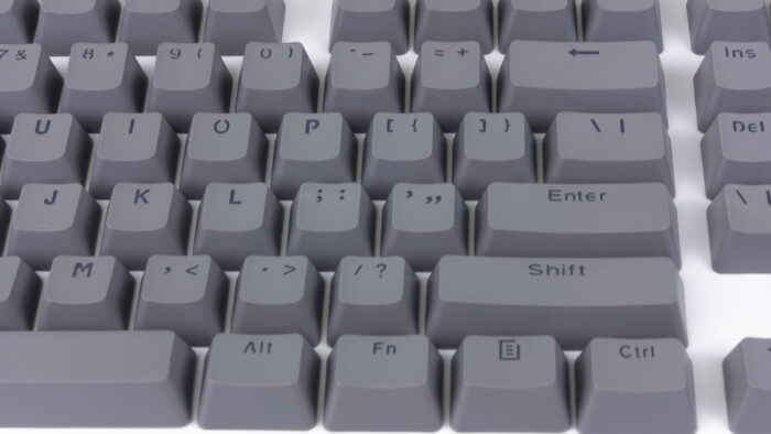 Grey Keycaps PBT Backlit 104 Key