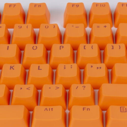 Orange Keycaps PBT Backlit 104 Key