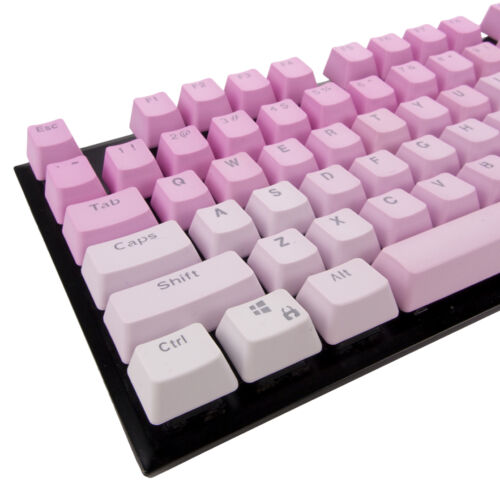 Keycaps v barvě Pink Gradient, PBT, Backlit 104 Key