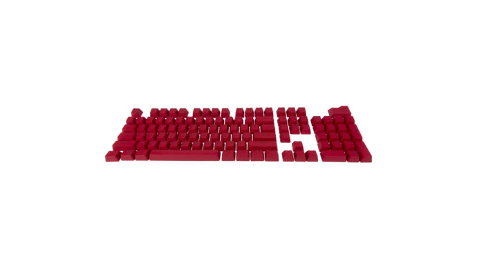 Red Keycaps PBT Backlit 104 Key