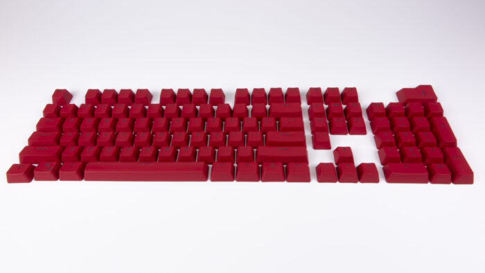 Red Keycaps PBT Backlit 104 Key