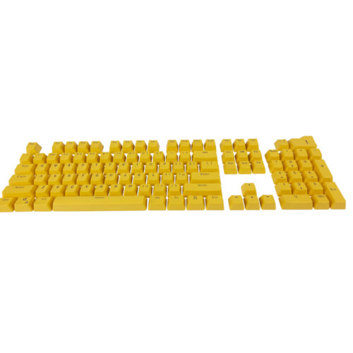 Yellow Keycaps PBT Backlit 104 Key