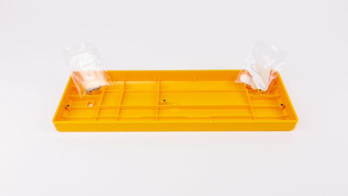 Mechanical Keyboard 60% Plastic Case Yellow