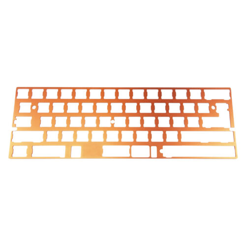 Mechanical Keyboard 60% Plate Orange