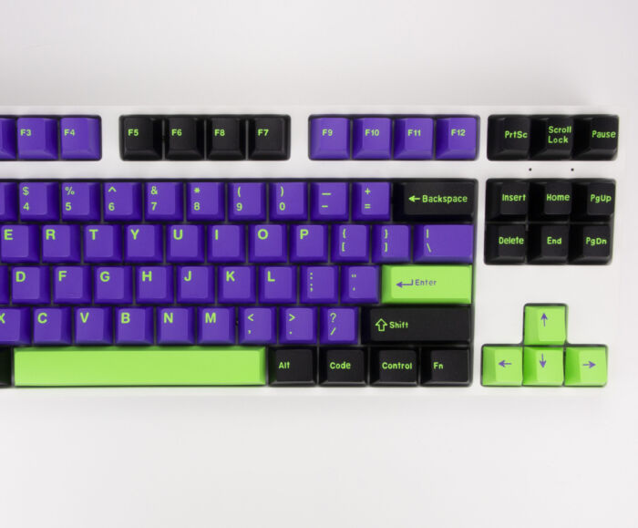 TKL Custom Mechanická Klávesnice v barvě Joker - bílý plastový case