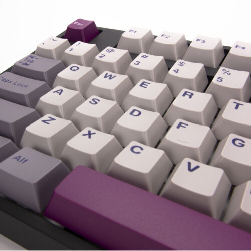 TKL Custom Mechanická Klávesnice v barvě Lavender - černý plastový case